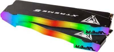 Память DDR5 2x16GB 8000MHz Patriot PVXR532G80C38K Viper Xtreme 5 RGB RTL Gaming PC5-64000 CL38 DIMM UDIMM 288-pin 1.45В с радиатором Ret