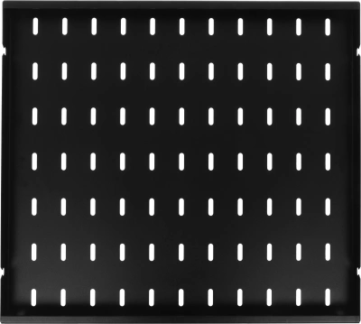 Полка стационарная ЦМО СВ-45-9005 0.5U нагр.:45кг. 19" 450мм черный (упак.:1шт)