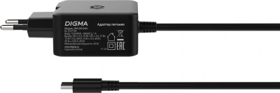 Блок питания Digma DM-U45-GAN автоматический 45W 5V-20V 2.25A от бытовой электросети