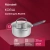Ковш Rondell Akzent RDS-1386 1.3л. d=16см (с крышкой) стальной Ковш Rondell Akzent RDS-1386 1.3л. d=16см (с крышкой) стальной