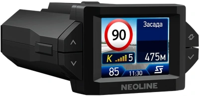 Видеорегистратор с радар-детектором Neoline X-COP 9350 черный 1080p 130гр. GPS Ambarella