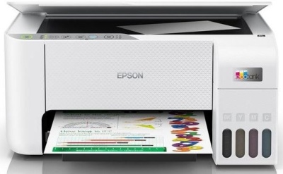 МФУ струйный Epson L3256 (C11CJ67411/421/504/524/516/519) A4 WiFi белый