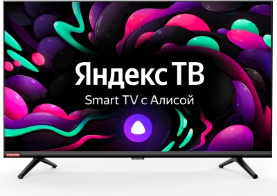 Телевизор LED Starwind 32" SW-LED32SG300 Яндекс.ТВ Frameless черный/черный HD 60Hz DVB-T DVB-T2 DVB-C DVB-S DVB-S2 USB WiFi Smart TV