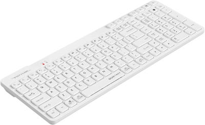 Клавиатура A4Tech FBK27C AS белый USB беспроводная BT/Radio slim Multimedia