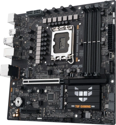 Материнская плата Asus TUF GAMING B860M-PLUS Soc-1851 Intel B860 4xDDR5 mATX AC`97 8ch(7.1) 2.5Gg RAID+HDMI+DP