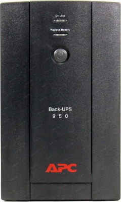 Источник бесперебойного питания APC Back-UPS BX950UI 480Вт 950ВА черный
