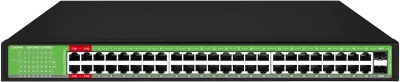 Коммутатор Digma DSP248G-2S-R800 DSP248G-2S-R800 V1 (L2) 48x1Гбит/с 2SFP 48PoE 48PoE+ 4PoE++ 800W неуправляемый
