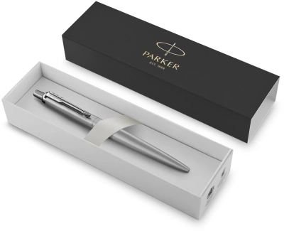 Ручка шариков. Parker Jotter Monochrome XL SE20 (2122756) Stainless Steel M син. черн. подар.кор.