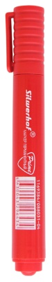 Маркер перманентный Silwerhof Prime пулевидный пиш. наконечник 1-3мм красный коробка