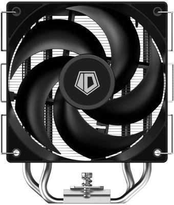 Устройство охлаждения(кулер) ID-Cooling SE-214-XT V2 Plus нет подсветки Soc-AM5/AM4/1200/1700/1851 серебристый/черный 4-pin 27.2dB Al+Cu 220W 680gr Ret