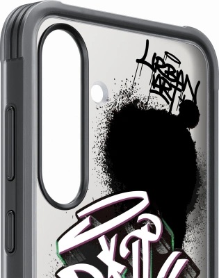 Чехол (клип-кейс) Samsung для Samsung Galaxy S25+ Rugged Flipsuit Case S25+ черный/прозрачный (EF-JS936CBEGRU)