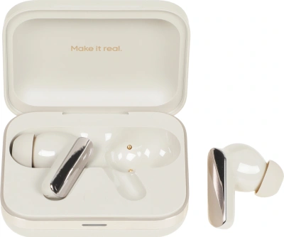 Гарнитура внутриканальные Realme Air 7 Pro (RMA2407) белый беспроводные bluetooth в ушной раковине (6941764461611)