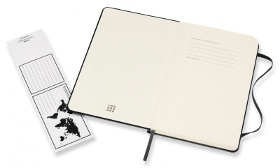 Блокнот Moleskine CLASSIC QP052 Medium 115x180мм 208стр. нелинованный твердая обложка черный