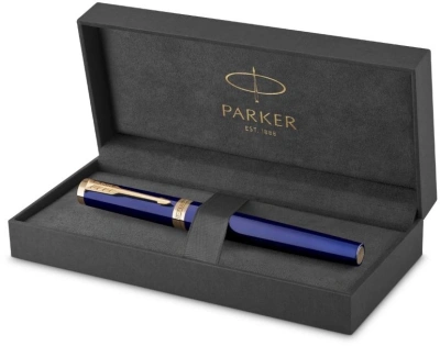 Ручка перьев. Parker Ingenuity Core F570 (2182009) Blue GT F сталь нержавеющая подар.кор.