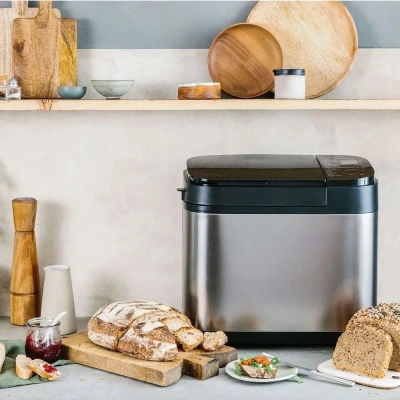 Хлебопечь Panasonic SD-YR2550STS 550Вт серебристый/черный