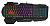 Клавиатура A4Tech B310N черный USB Multimedia for gamer LED (подставка для запястий) кабель 1.8м
