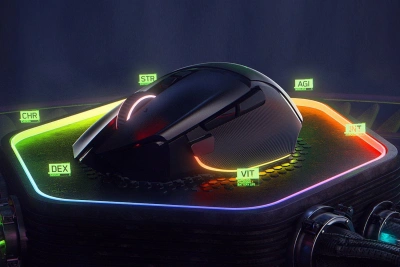Мышь Razer Basilisk V3 Pro черный оптическая 30000dpi беспров. BT/Radio USB 11but (RZ01-04620100-R3G1)