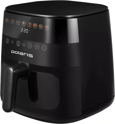 Аэрогриль Polaris PAF 8003W WIFI IQ Home 7.5л 1800Вт черный (PAF 8003W)