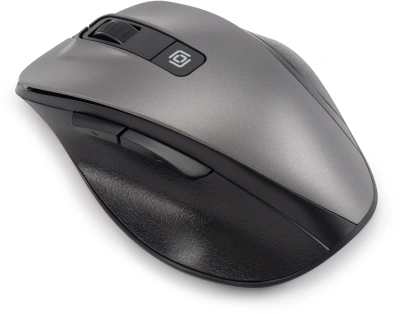 Мышь Оклик 504MW черный/серый оптическая 1600dpi silent беспров. USB 6but (2004736)