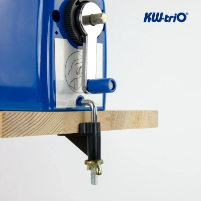 Точилка для карандашей механическая Kw-Trio 312A 1 отверстие пластик ассорти