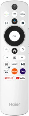 Телевизор QLED Haier 32" Smart TV S2 Pro Frameless черный FULL HD 60Hz DVB-T DVB-T2 DVB-C DVB-S DVB-S2 USB WiFi Smart TV (RUS)