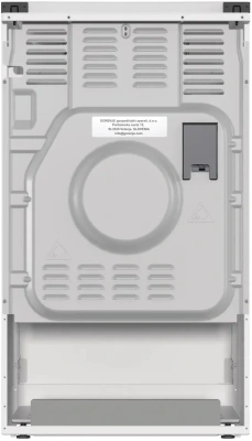 Плита Газовая Gorenje GG5A14WJ белый (металлическая крышка) реш.сталь