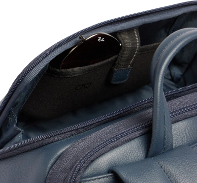 Рюкзак мужской Piquadro Russel CA7162W137/BLU синий натур.кожа