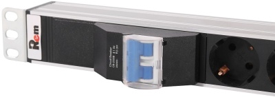 Блок распределения питания Rem R-16-20S-A-1420-K верт.размещ. 20xSchuko базовые 16A клеммная колодка