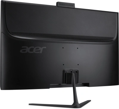 Моноблок Acer Aspire C27B-GARL 27" Full HD Core Ultra 7 255U (1.7) 16Gb SSD1Tb Graphics Eshell GbitEth WiFi BT клавиатура мышь Cam черный 1920x1080