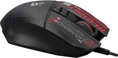 Мышь A4Tech Bloody W60 Max Mini черный/рисунок оптическая 12000dpi USB 9but