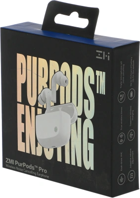 Гарнитура внутриканальные ZMI PurPods Pro TW100ZM белый беспроводные bluetooth в ушной раковине