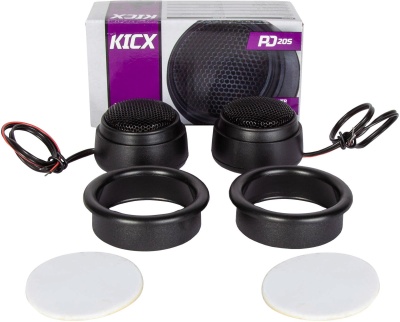 Колонки автомобильные Kicx PD 20S 50Вт 93дБ 4Ом (ком.:2кол.) твитер однополосные