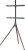 Подставка для телевизора Cactus CS-ST1246BKWN черный/орех 45"-65" макс.32кг напольный
