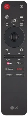 Телевизор LED LG 65" 65QNED86A6A.ARUG черный титан 4K Ultra HD 120Hz DVB-T DVB-T2 DVB-C DVB-S DVB-S2 USB WiFi Smart TV