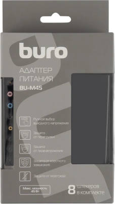 Блок питания Buro BU-U90 автоматический 90W 5V-20V 3A от бытовой электросети