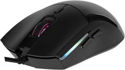 Мышь Оклик 714GM черный оптическая 7200dpi USB 6but (1620717)