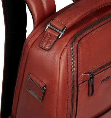 Рюкзак мужской Piquadro Solm CA7020S141/CU табачный натур.кожа