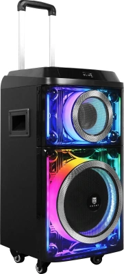 Колонка порт. Ural Молот 103 черный 1200W 1.1 BT/3.5Jack/USB-C 15м 7000mAh (УРАЛ МОЛОТ 103)