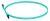 Патч-корд Panduit FZ2ELLNLNSNM001 2x50/125 OM4 LC дуплекс-LC дуплекс 1м LSZH аквамарин