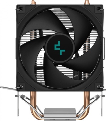 Устройство охлаждения(кулер) Deepcool AG200 Soc-AM5/AM4/1200/1700/1851 серебристый 4-pin 18-31dB Al+Cu 100W 304gr Ret (R-AG200-BKNNMN-G)