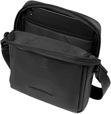 Сумка мужская Piquadro Ael CA6917S142/N черная натур.кожа