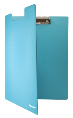 Папка клип-борд Silwerhof 957024 A4 полифом 1.8мм голубой