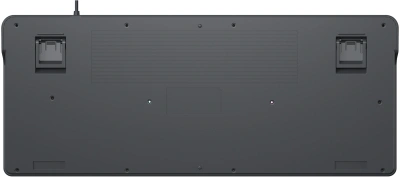 Клавиатура Оклик 711G серый/белый USB Multimedia for gamer LED (1790385) кабель 1.5м