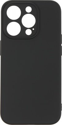 Чехол (клип-кейс) BoraSCO для Apple iPhone 15 Pro Microfiber Case черный (72429)