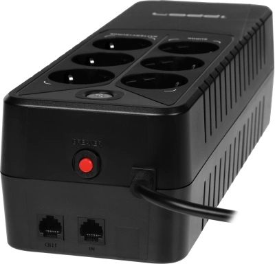 Источник бесперебойного питания Ippon Back Verso 800 420Вт 800ВА черный