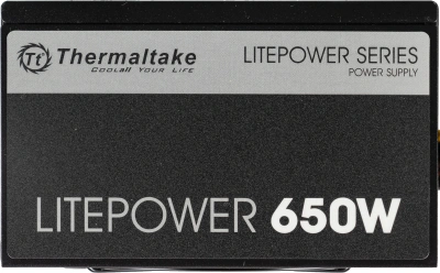 Блок питания Thermaltake ATX 650W Litepower (20+4pin) APFC 120mm fan 5xSATA RTL