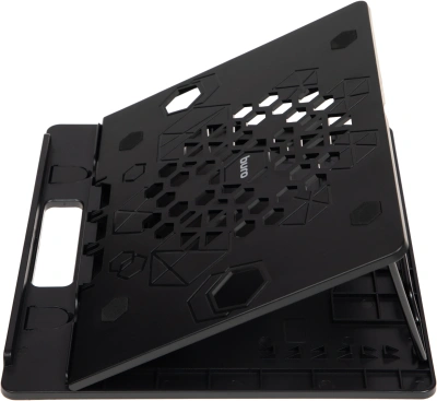 Подставка для ноутбука Buro BU-LS130 15.6" 280x250x15мм 520г металл/пластик черный