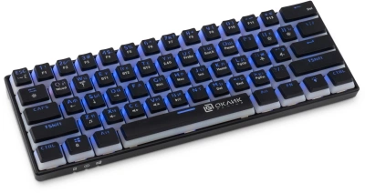Клавиатура Оклик K763W механическая черный USB беспроводная BT/Radio Multimedia for gamer LED (1920548) кабель 1.5м
