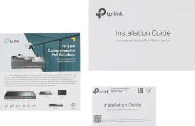 Коммутатор TP-Link TL-SG1210MP 9x1Гбит/с 1xКомбо(1000BASE-T/SFP) 8PoE+ 123W неуправляемый