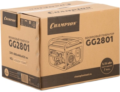Генератор Champion GG2801 3кВт